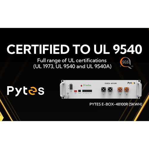 Pytes annonce la certification UL 9540 avec les onduleurs Sol-Ark