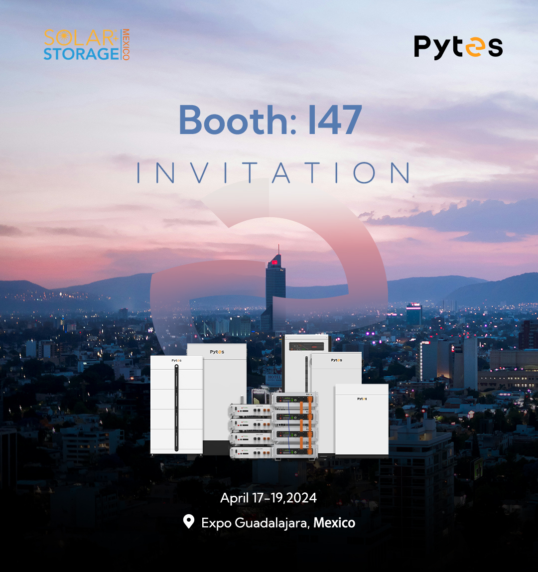 Des nouvelles passionnantes ! HOLA #Pytes fait ses débuts au salon Solar + Storage Mexico, stand I47.