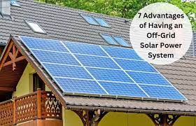 off-grid solar power systems